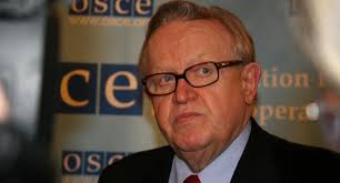 OSCE Chairman congratulates Martti Ahtisaari