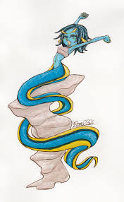 Sydne On Twitter Today S Mermaid Is Based Off Of A Blue Ribbon Eel Mermay Mermay2018 Mermaychallenge Mermaids appear in the folklore of many cultures worldwide, including the near east, europe, asia, and africa. sydne on twitter today s mermaid is