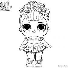 Lol Surprise Coloring Pages Sugar Queen Baby Coloring Pages Unicorn Coloring Pages Cute Coloring Pages