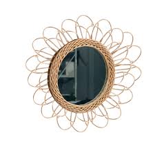 No products were found matching your selection. Home Rattan Dressing Art Deco Portable Clear Interior Mirror Gifts Wall Hanging Space Saving Bathroom Compact Living Room Round Decorative Mirrors Aliexpress