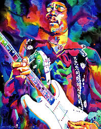 Jimi hendrix's mixed genealogy included african american, irish, and cherokee ancestors. Jimi Hendrix Purple Art Print By David Lloyd Glover