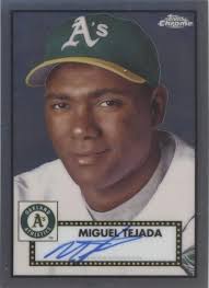 Miguel Tejada 2021 TOPPS CHROME PLATINUM ANNIVERSARY Baseball Card