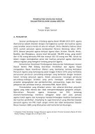 Видео penyuluh agama kristen канала pipan koepunk. Pdf Pendekatan Sosiologi Hukum Dalam Penyuluhan Agama Kristen