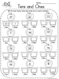 We have crafted many worksheets covering various aspects of this topic, and many more. Place Values Tens And Ones Fall Math Free Worksheet Made By Teachers