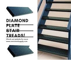 Diamond Steps In 2020 Diamond Plate Steel Supply Metal Stairs