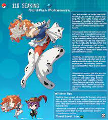 english text hi res kinkymation nintendo pokémon (species)  pokemon pokemon-girl encyclopedia pokemorph pokemusu profile seaking tagme  text box 