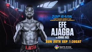 (footage courtesy of premier boxing. Startimes Efe Ajagba Nigeria S Undefeated Boxer Is Facebook