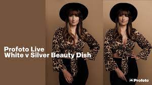 Profoto Live White Vs Silver Beauty Dish Youtube