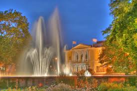 Hdr Photos Hdr Fotos Theater Architektur Opernhaus Bei Nacht Opernhaus Konzerthalle Halle Saale