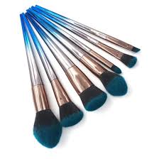 Elegant Blue Ombre Makeup Brush Set 12 Pack Private Label Cosmetics Brush Set China Cosmetics And Makeup Brushes Price Made In China Com