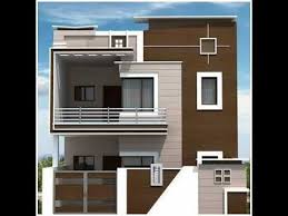 House Model Plan Youtube House Front Design Duplex House Design House Front