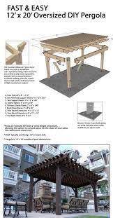 Easily Build A Fast Diy Beautiful Backyard Shade Structure Pergola Plans Diy Diy Pergola Outdoor Pergola