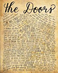 The Doors Lyrics And Quotes 8x10 Handdrawn And Handlettered Etsy Classic Rock Lyrics Lyrics Rock Quotes