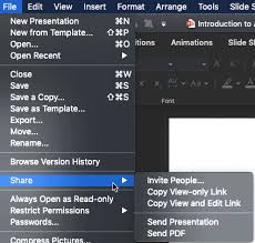 Only the allowed person can unlock it. Info Tab Of Backstage View In Powerpoint 365 For Mac