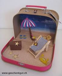 Geldgeschenk Reise Reisegutschein Koffer Ferien Urlaub Strand Meer Geldgeschenk Reise Gutschein Geschenke Und Gutschein Verpacken Urlaub