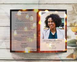 How To Make A Memorial Service Program Or Funeral Booklet Funeral Potatoes