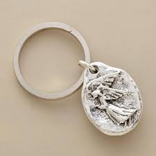 Danforth Pewter Vilmain Inc Angels Among Us Key Ring Picked From Sundance For Your Angel Hand Women S Jewelry And Accessories Handmade Jewelry Gift Key Rings