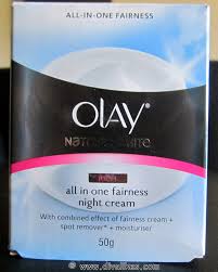 10 best night creams for glowing skin in the morning. Olay Natural White All In One Fairness Night Cream Review Diva Likes