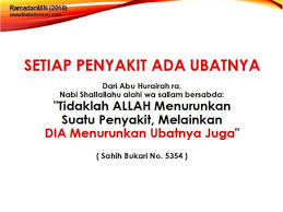 Tehtarik Bacaan Dan Doa Untuk Mengubati Penyakit Tiap Tiap Penyakit Ada Ubatnya Kecuali Mati