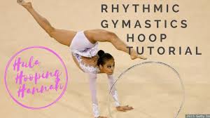 The interior diameter is from 51 to 90 cm, and the hoop must weigh a minimum of 300g. Rhythmic Gymnastics Hoop Tutorial Kick Break Combination Youtube
