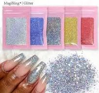 Save Big on Bulk Flash Nail Polish W240815 Nail Art Flash Powder 1 Oz Ultra  Fine Silver & Gold Laser Blend For Gel Polish & Nail Trim | Best Deals on  ...