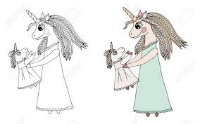 We did not find results for: Black Line Mom And Child Unicorn With Long Hair In Dress For Royalty Free Cliparts Vectors And Stock Illustration Image 124152960