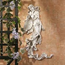 Celtic Fairy S Perilous Perch Garden Statue Outdoor Wall Art Wall Sculptures Vibrant Sculpture