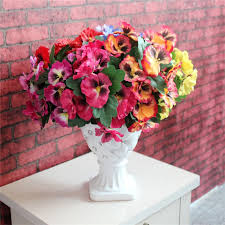 Flower store nearby that deliver in brooklyn 11234 by deliveries near me. Artificial Flowers Simulation Silk Flower Pansy Wedding Party Garden Decor Plastic Fake Plant Home Decoration Accessories Artificial Dried Flowers Aliexpress