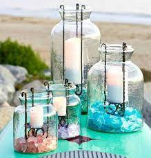 Ashland® jeweled glass votive holder. 27 Coastal Beach Candles Candle Holder Decor Ideas Diy Shop Coastal Decor Ideas Interior Design Diy Shopping