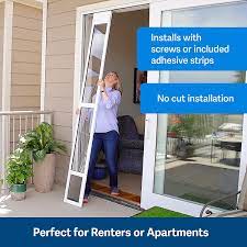 Secure patio sliding pet doors pet door for glass door from petdoorproducts.com installing a dog door is a simple diy task that shouldn't cost much or take a lot of time. Buy Petsafe Sliding Glass Pet Doors Extreme Weather Door Or 2 Piece Standard Door Cat Or Dog Door Great For Apartments And Rentals No Cutting Diy Installation Fits 81