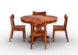 Shop from a wide range of 4, 6 & 8 seater wooden dining table sets in modern designs for your dining room at afydecor. Round Dining Table Sets In Kochi Buy Round Dining Sets Online In Kochi Low Price