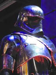 Captain Phasma Costume From Star Wars The Force Awakens At D23 Expo Original Film Costumes And Props On Disp Star Wars Geek Star Wars Vii Star Wars Trooper