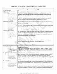 Physical Education Lesson Plans Template New Excellent How To Make A Physical Education Lesson Plans Lesson Plans Template High School High School Lesson Plans