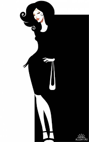 Black And White Woman Silhouette Silhouette Of A Elegant Woman Woman Silhouette Silhouette Sketch Woman Drawing