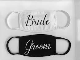 Bride And Groom Face Mask Face Mask Washable Reusable Face Etsy In 2020 Face Mask Diy Face Mask Fashion Face Mask