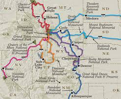 6 Best Road Trips To Yellowstone With Itineraries And Maps Yellowstone Wildlife Guide Including Grizzly Wolves Road Trip Fun Road Trip Map Yellowstone Trip