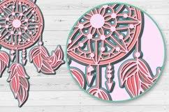 Download 3d Mandala Dreamcatcher Svg Papercut Svg Feathers 607350 3d Printing Design Bundles