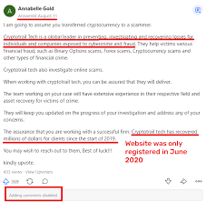 The best cryptocurrency for investing in 2020 is bitcoin, of course, but in september, many could not earn from it like in ethereum, so i don't know. Crypto Trail Tech Cryptotrail Tech Fake Or Real Fake Website Buster