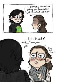 Reylotogo Give Her Some Plants To Take Care Of Funny Star Wars Memes Star Wars Memes Star Wars Humor
