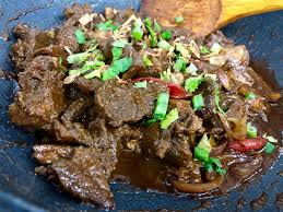 Cukup tambah garam sikit dah sedap. Daging Masak Kicap Rempah Mak Siti Aku Sis Lin