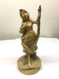 Figurine Griechische Figur In Krakelee Optik Etsy Figurines Porcelain Ceramics Statue