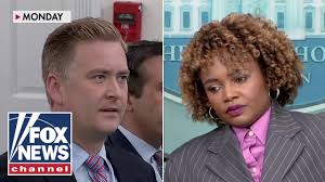 Peter Doocy left stunned by Karine Jean-Pierre