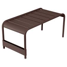 fermob luxembourg lounge tafel uit voorraad leverbaar bij vandella lage tafels tafel met bankje tafel en stoelen