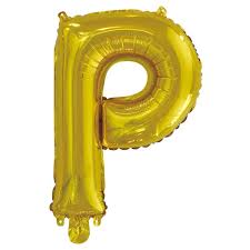The international phonetic alphabet (ipa). P Alphabet Foil Balloon 35cm Gold Ronis