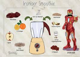 Eisen Smoothie Illustriertes Veganes Rezept Rezept Smoothie Lebensmittel Eis