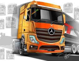 Md Facelift Project New Atron 2012 On Behance In 2020 Truck Design Transportation Design Classic Trucks