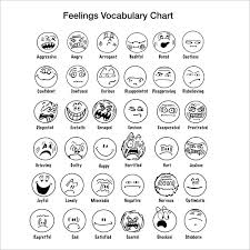 21 Rigorous Emotion Charts For Adults