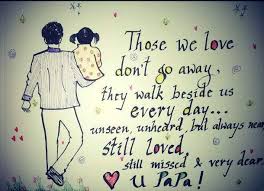 Sometimes there is so much that you wanted to share with your father but did not get the chance and now that he is gone you feel as though the pain will never end.this is the time to write a missing you. I Miss U Papa Really Love You Papa Facebook