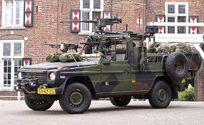 Dutch G Series With Heavy Battle Rattle Army Vehicles Military Vehicles Mercedes G