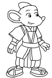 To search and download more free transparent png images. Tashi On Twitter Coloring Pages By Geronimo Stilton Kai Maki Manny And Piki
